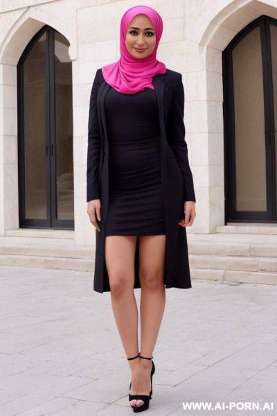 Wearing hijab, wearing high heels, - ai-porn.ai on pornintellect.com