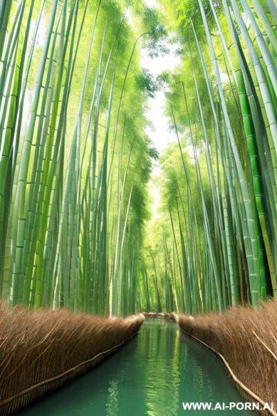 Bamboo, jungles, river, long river,. - ai-porn.ai on pornintellect.com