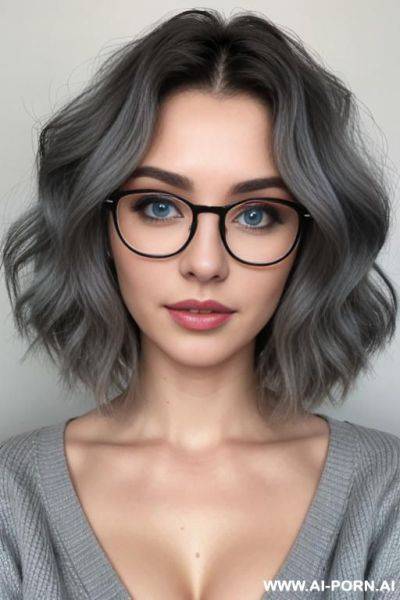 (thick rimmed glasses) - ai-porn.ai on pornintellect.com