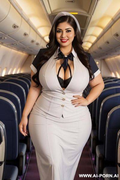 Mexican, bimbo, chola, big nose, very pear shaped, extra thicc, wide hips - ai-porn.ai - Mexico on pornintellect.com