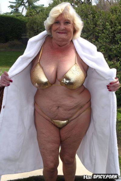 Ninety something ginger granny wavey hair, small saggy tits - spicy.porn - Usa on pornintellect.com