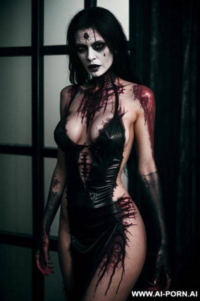 Naked zombie gothic - ai-porn.ai on pornintellect.com