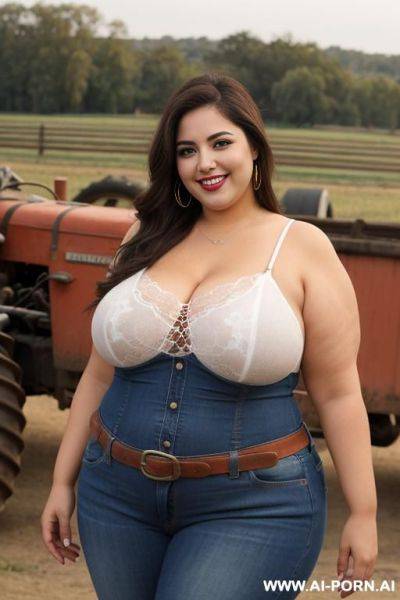 Mexican, short, perky tits, hourglass figure, rotund figure - ai-porn.ai - Mexico on pornintellect.com
