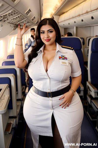 Mexican, huge nose, model, chola, chicana, wide hips, extra thicc - ai-porn.ai - Mexico on pornintellect.com
