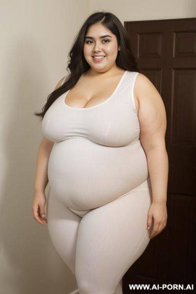 Rotund figure, mexican, big eyes, big nose, supermodel, extra thicc, pear shaped, huge hips - ai-porn.ai - Mexico on pornintellect.com