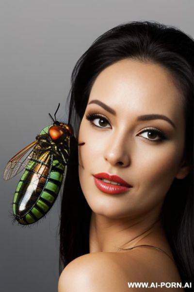 Giant fly larva - ai-porn.ai on pornintellect.com