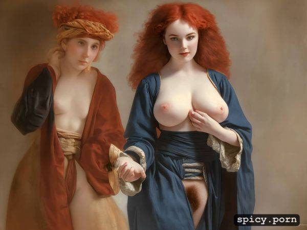 Gorgeous face, centered, european woman, 17th century clothing - spicy.porn on pornintellect.com