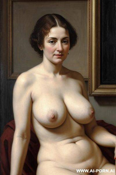 Old women, mature, saggy tits, nude, classic art - ai-porn.ai on pornintellect.com