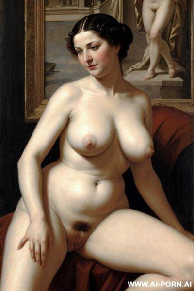Old women, saggy tits, italian, nude, classic art, spread legs - ai-porn.ai - Italy on pornintellect.com