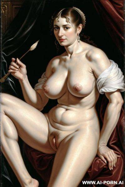 Old women, mature, saggy tits, italian, nude, rubens art, spread legs - ai-porn.ai - Italy on pornintellect.com