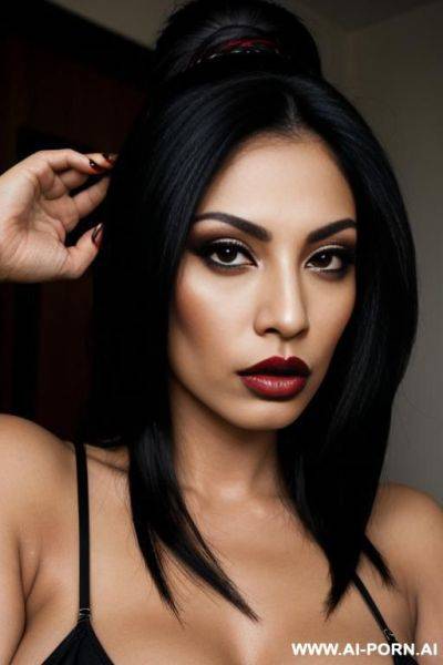Mexican, masterpiece supermodel, huge nose, chicana, chola, grunge - ai-porn.ai - Mexico on pornintellect.com