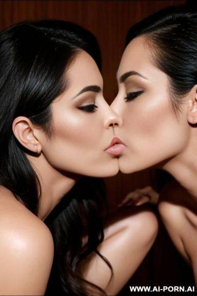 A pussy is kissed by a woman - ai-porn.ai on pornintellect.com