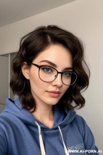 Thick rimmed glasses - ai-porn.ai on pornintellect.com