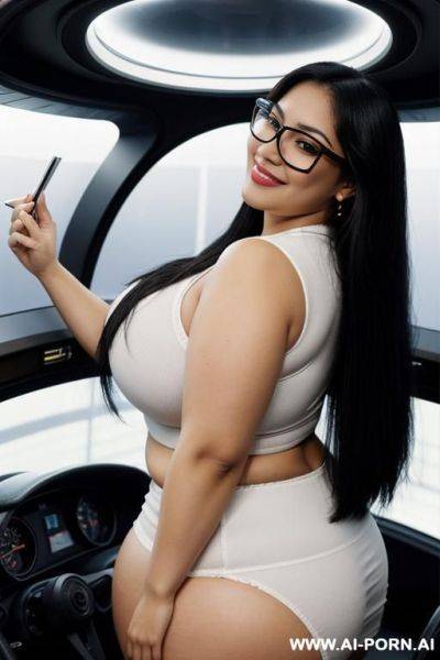 Mexican, big nose, ethnic, wide hips, extremely thicc, - ai-porn.ai - Mexico on pornintellect.com