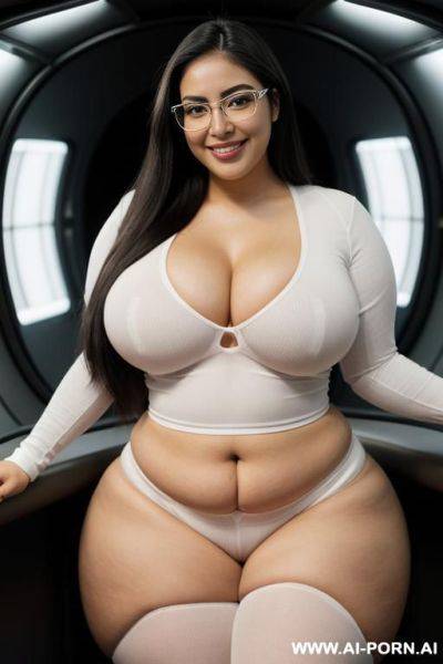 Mexican, big nose, ethnic, wide hips, extremely thicc, big thighs - ai-porn.ai - Mexico on pornintellect.com