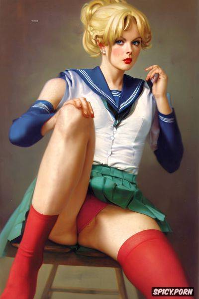 Victorian era, sailor school uniform, resting, volleyball players - spicy.porn on pornintellect.com