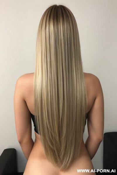 Long, blonde, healthy hair - ai-porn.ai on pornintellect.com