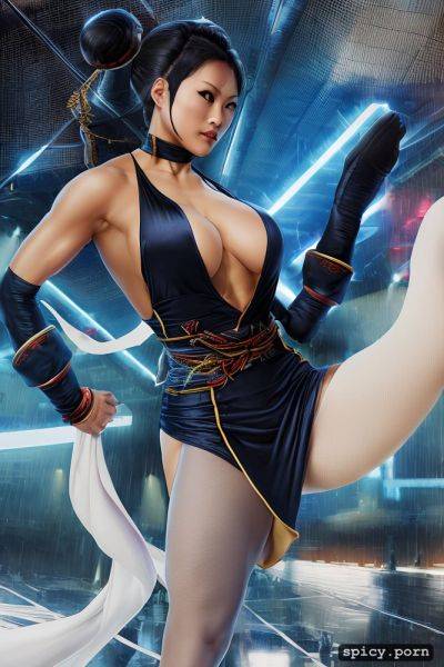 Low angle shot, beefy thighs, long legs, portrait, movie poster - spicy.porn - Japan - China on pornintellect.com