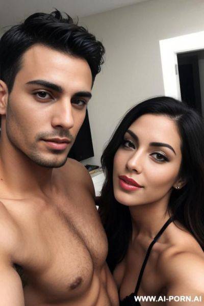 Woman and male selfie - ai-porn.ai on pornintellect.com