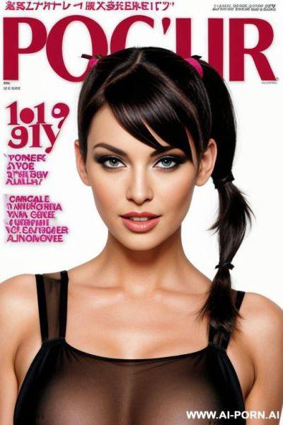 Pornstar, magazine cover, supermodel - ai-porn.ai on pornintellect.com
