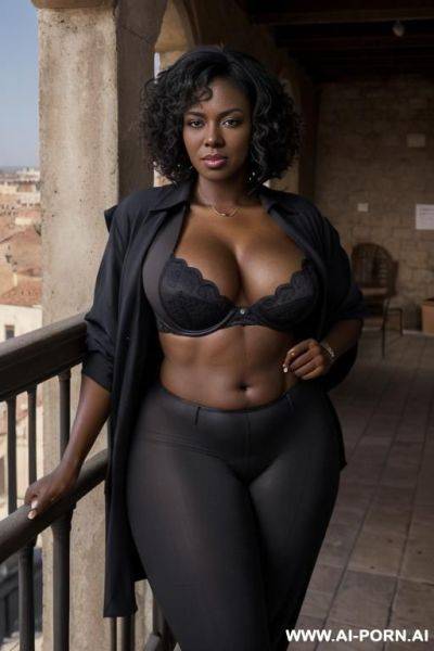 Large boobs, dark skinned black woman - ai-porn.ai on pornintellect.com