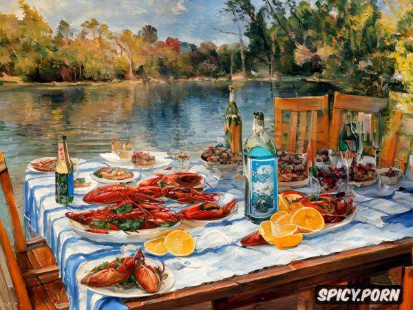 South town, konstantin razumov, masterpiece collection, impressionist painting - spicy.porn on pornintellect.com