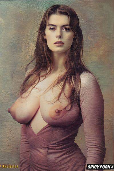 Masculine, jules bastien lepage oil painting, small delicate breasts - spicy.porn on pornintellect.com