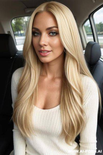 Natural blonde, long healthy blonde hair - ai-porn.ai on pornintellect.com