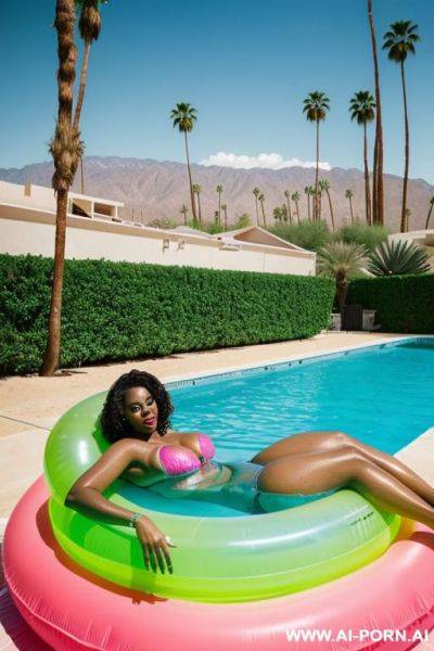 Black woman, open legs, naked - ai-porn.ai on pornintellect.com