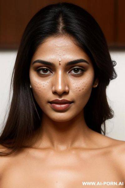 Brown, indian, pimples on face, naked - ai-porn.ai - India on pornintellect.com