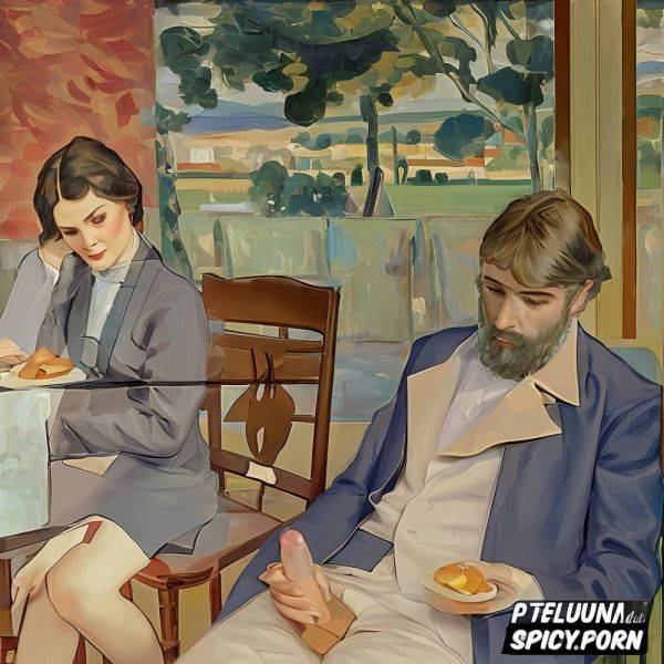 Young man masturbating in a café, maurice denis, paul gauguin - spicy.porn on pornintellect.com