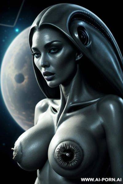 (extraterrestrial creature) (monster) (spaceship) (sex with (normal human male)) - ai-porn.ai on pornintellect.com