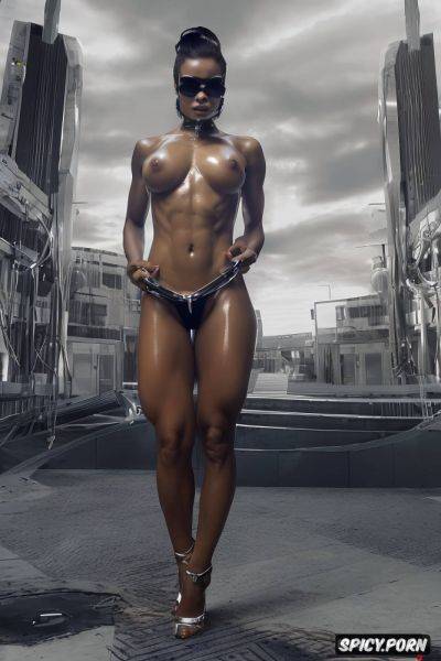 Oiled body, playboy magazine photoshoot, hyper detailed, high heeled wedges - spicy.porn on pornintellect.com