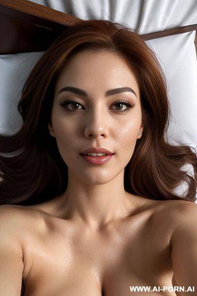 Classy, mature, sexy, perfect body, low cut qipao, laying down in bed - ai-porn.ai on pornintellect.com