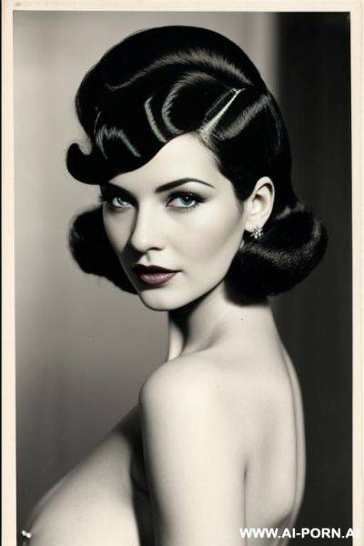Twenties of the twentieth century outfit, topless, twenties of the twentieth century hairstyle - ai-porn.ai on pornintellect.com