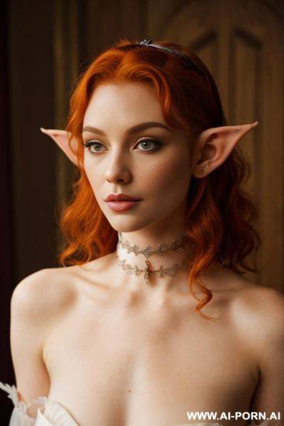 (elf ears) (choker) - ai-porn.ai on pornintellect.com