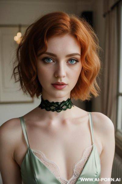 (lace choker) (emo) - ai-porn.ai on pornintellect.com