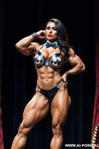 Skull, gorgeous face, mexican, mexican celebration, bowtie, bow tie, - ai-porn.ai - Mexico on pornintellect.com