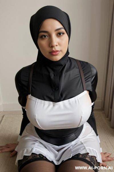 Hijab selfie sitting - ai-porn.ai on pornintellect.com