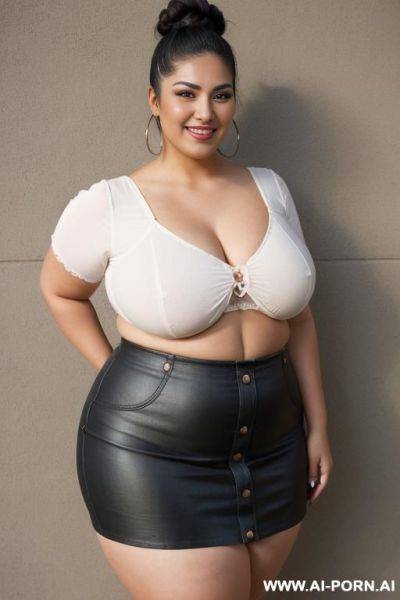 Very ethnic, mexican, chola, chicana, tan skin, fully clothed, supermodel, trad wife, extra thicc, ssbbw - ai-porn.ai - Mexico on pornintellect.com