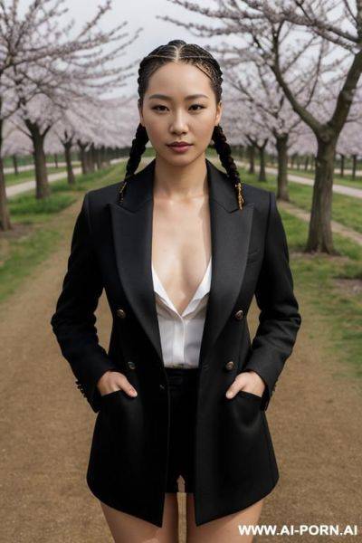 Formal coat, naked - ai-porn.ai on pornintellect.com