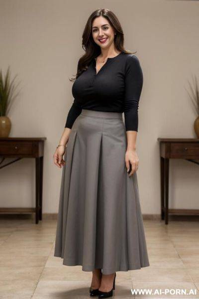 Long skirt голоя - ai-porn.ai on pornintellect.com