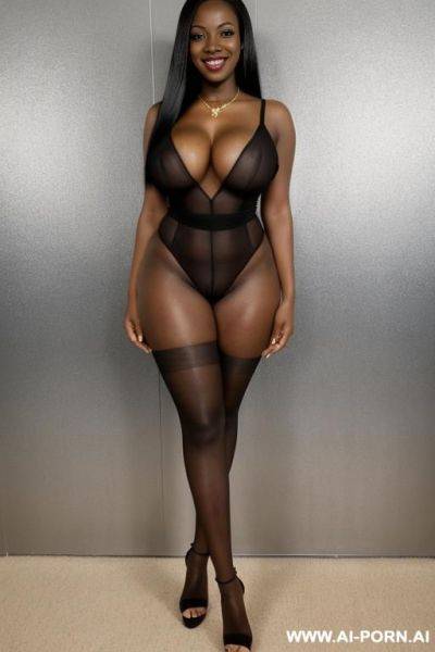 Black african with wide hips and boobs nude showing ass - ai-porn.ai on pornintellect.com
