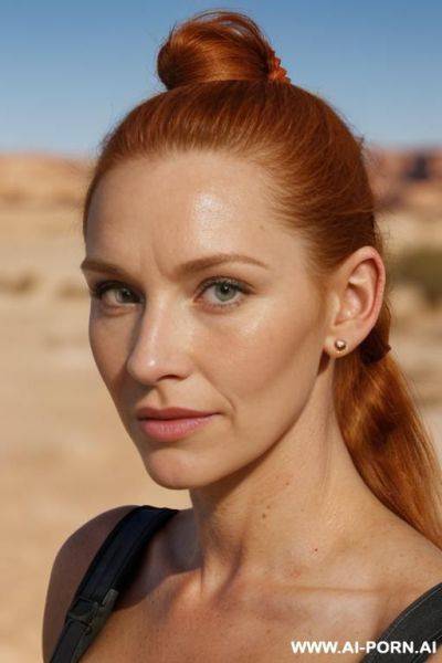 (((face front eyes closeup picture))) ((very very very prominent realistic protruding big wide fl-at ears stick out unusually)) ((wide big fla-t human ears)) (her own real ears are protruding so - ai-porn.ai on pornintellect.com