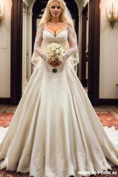 Full body view, fair skin, beautyful, hourglass figure, big boobs, sexy, gorgeus face, - ai-porn.ai on pornintellect.com
