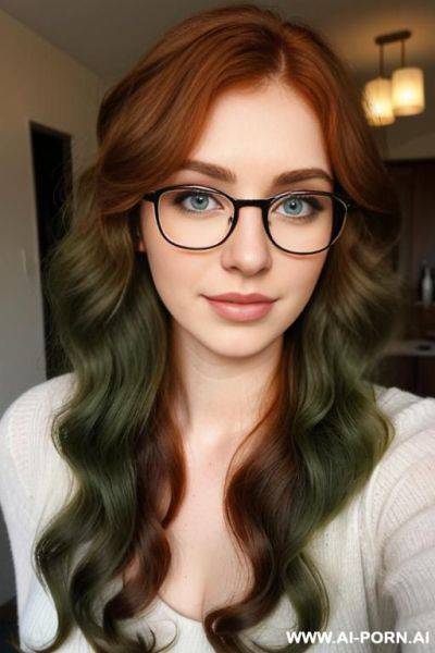 Thick rimmed glasses - ai-porn.ai on pornintellect.com