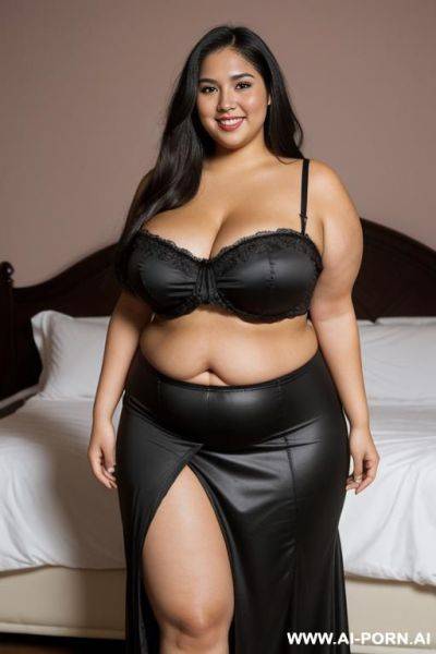 Mexican, model, tan, traditional, big eyes, wide hips, long tight skirt, extra thicc bbw - ai-porn.ai - Mexico on pornintellect.com
