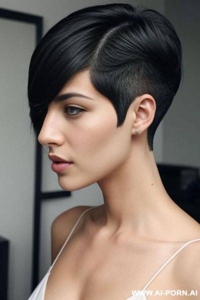 Genderless haircut - ai-porn.ai on pornintellect.com