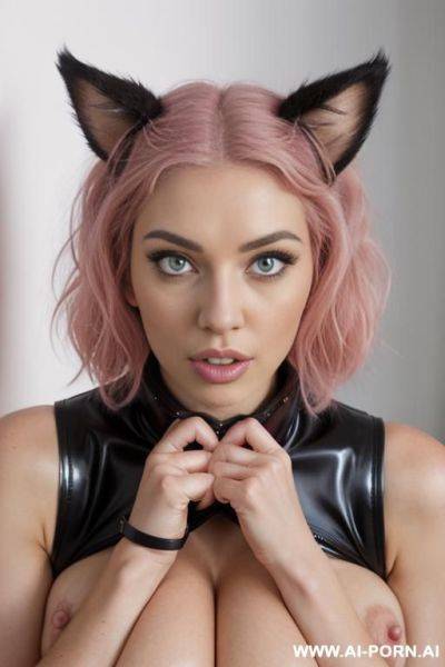 Full body shot from a distance, completely naked, scared - ai-porn.ai on pornintellect.com