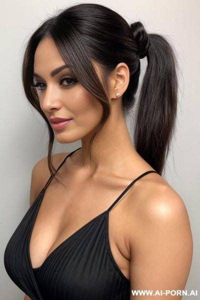 Side ponytail - ai-porn.ai on pornintellect.com